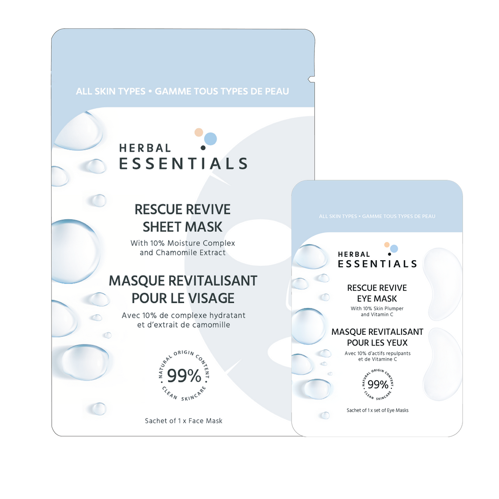 Rescue Revive Sheet & Eye Mask Duo Herbal Essentials